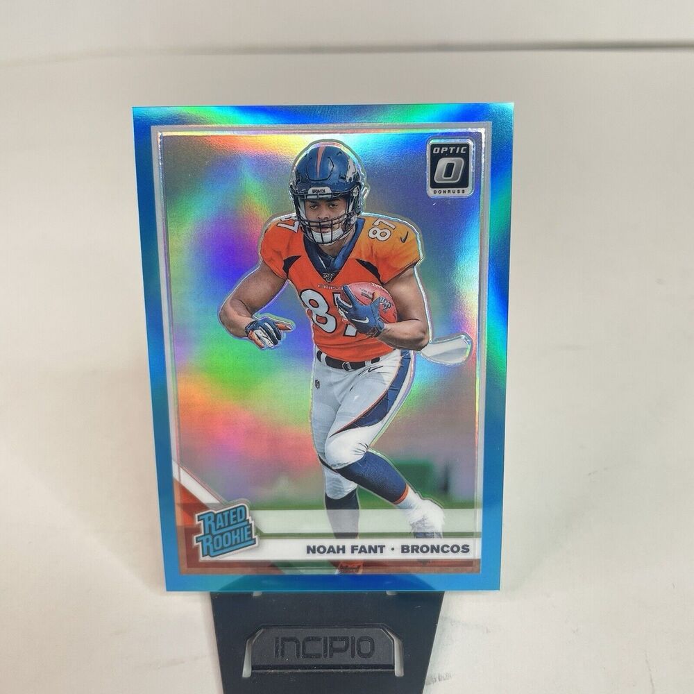 2019 Panini Donruss Optic - Rated Rookie /299 Prizm #170 Noah Fant Broncos